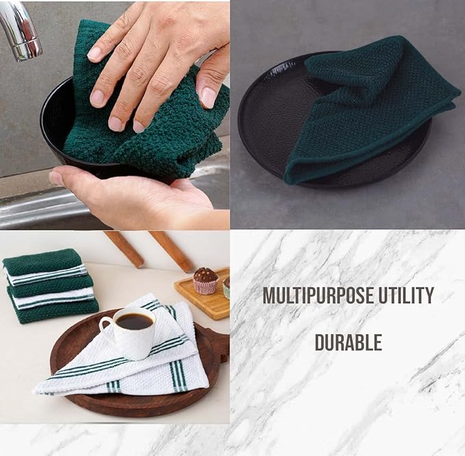 LANE LINEN Dish Towels and Dishcloths Sets