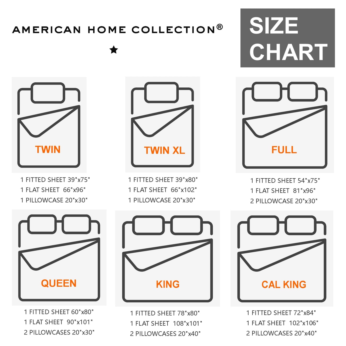 American Home Collection Full Size Sheet Set - Ultra-Soft Microfiber 15-Inch Deep Pocket - Wrinkle Free and Fade Resistant (Tan)
