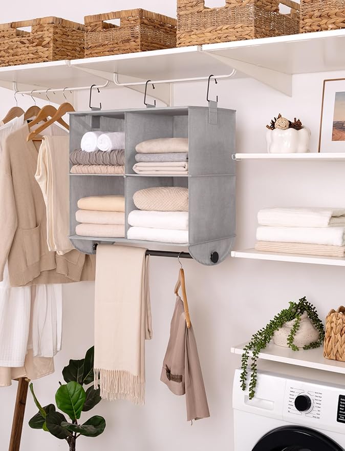 StorageWorks Hanging Closet Organizer