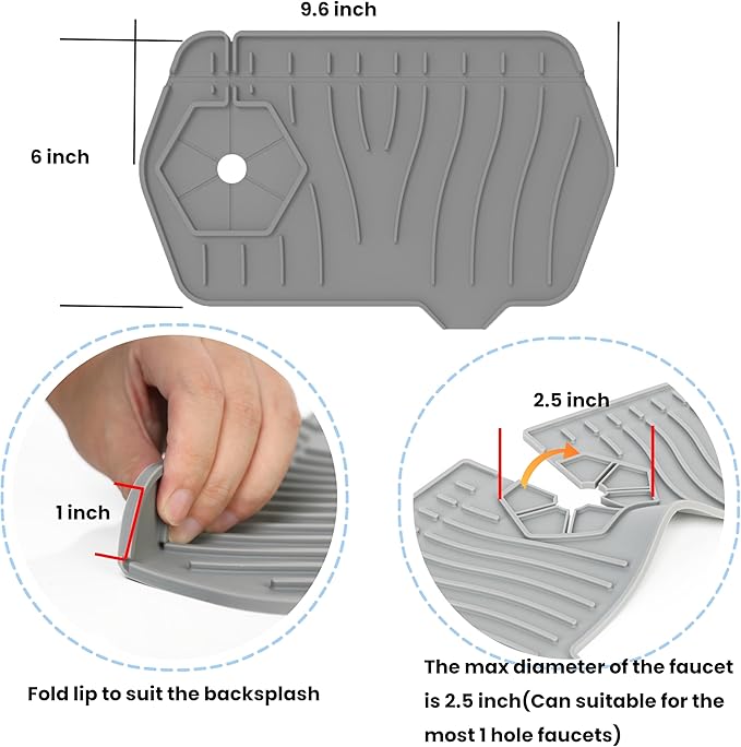 Kitchen Sink Splash Guard, Sink Protectors