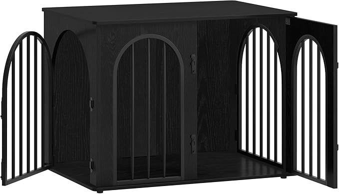 Hzuaneri 31.5'' Wooden Dog Crate Furniture, Indoor Dog Kennel Dogs Cage