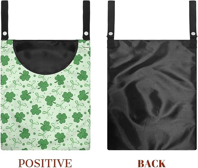 2 Pcs Clothespin Bag, Laundry Hanging Bag Fits Clothes Lines, Pin Bag