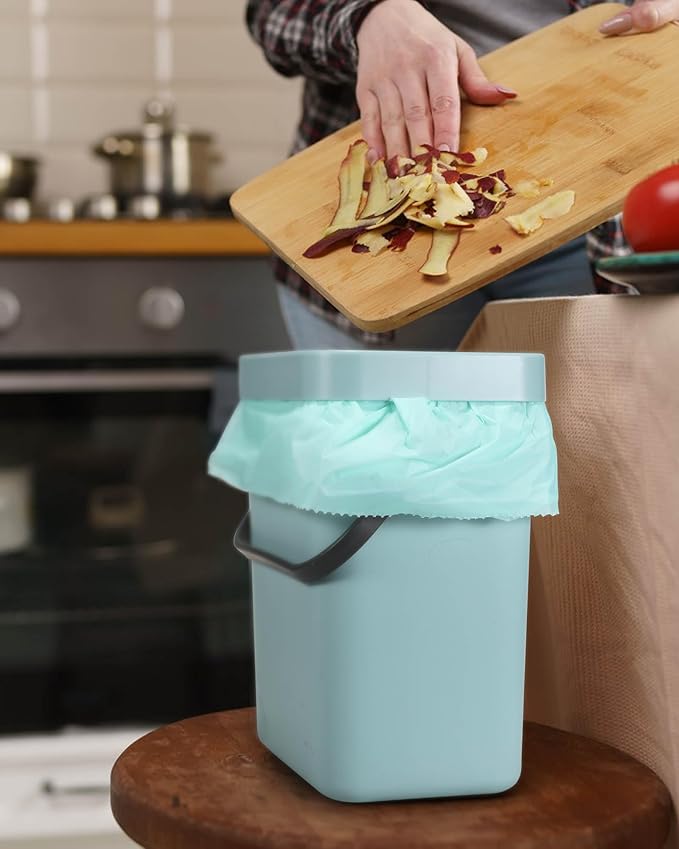 1.2 Gallon Small Trash Bags Garbage Bags, AYOTEE Mini Compostable Strong