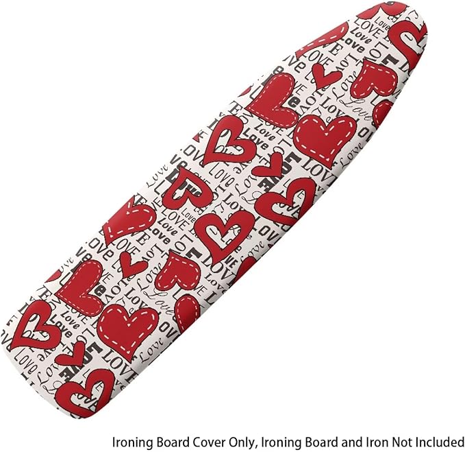 Love Heart Vintage Ironing Board Covers