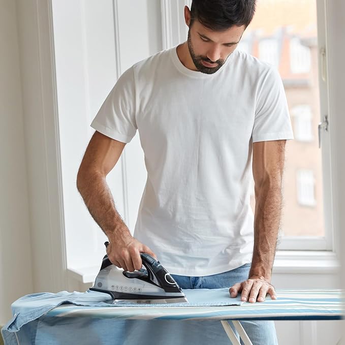 BNDX Ironing Board Cover, Stain Resistant & Durable Scorch, 2 Click Buckles