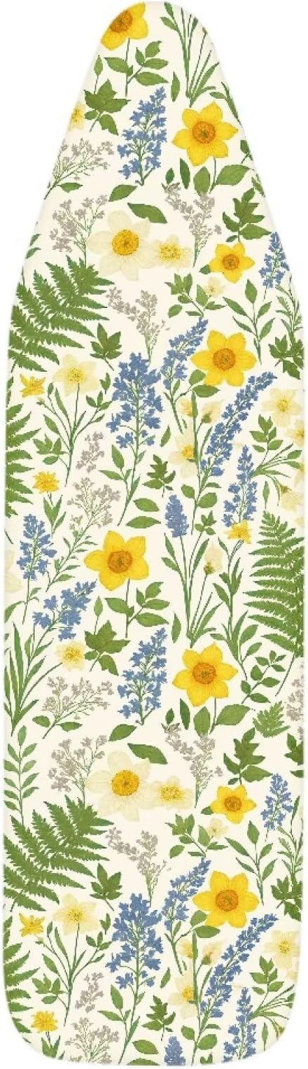 Leaves Flower Ironing Board Cover and Pad