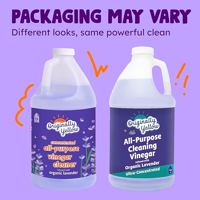 Originally Yellow Lavender White Vinegar