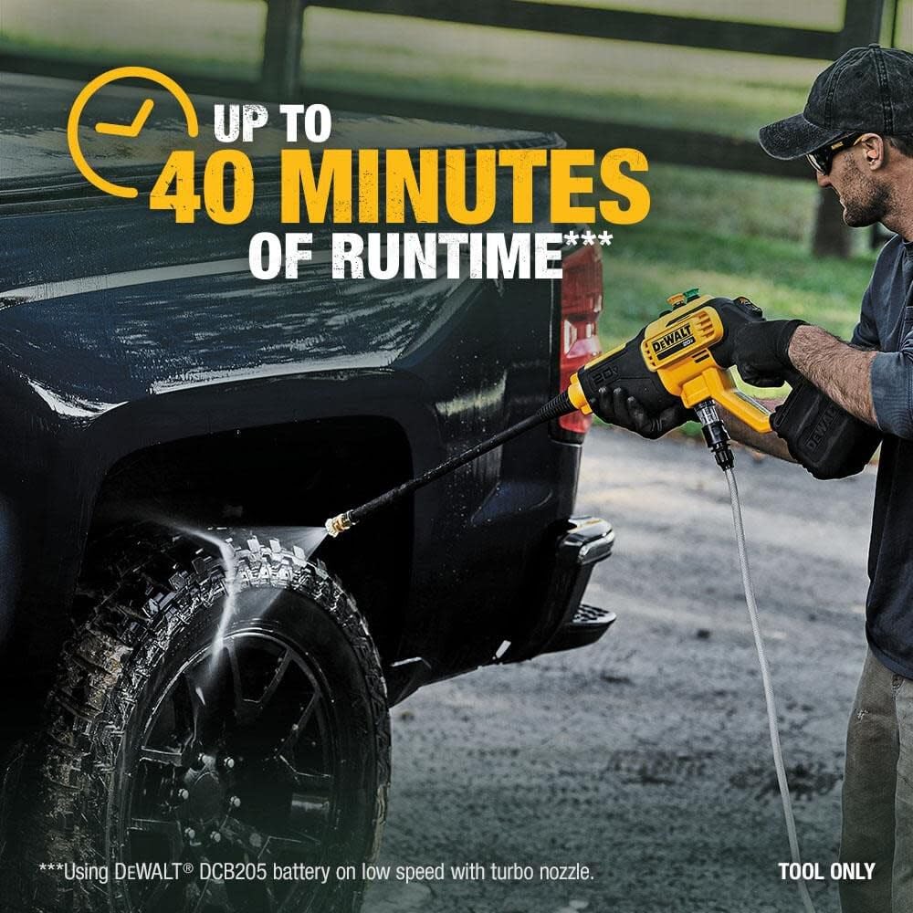 DEWALT DCPW550B Power Cleaner, Yellow/Black