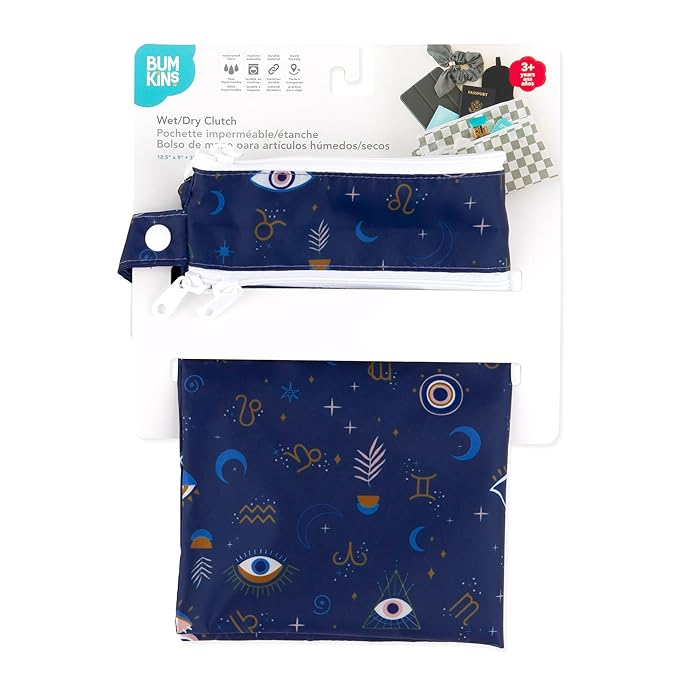 Bumkins Waterproof Wet Dry Clutch Bag