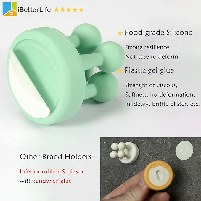 ZEZHOU Tooth Brush Holders for Bathroom