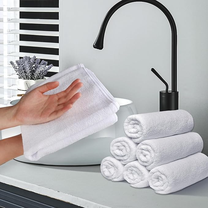 48 Pack Hand Towels Set
