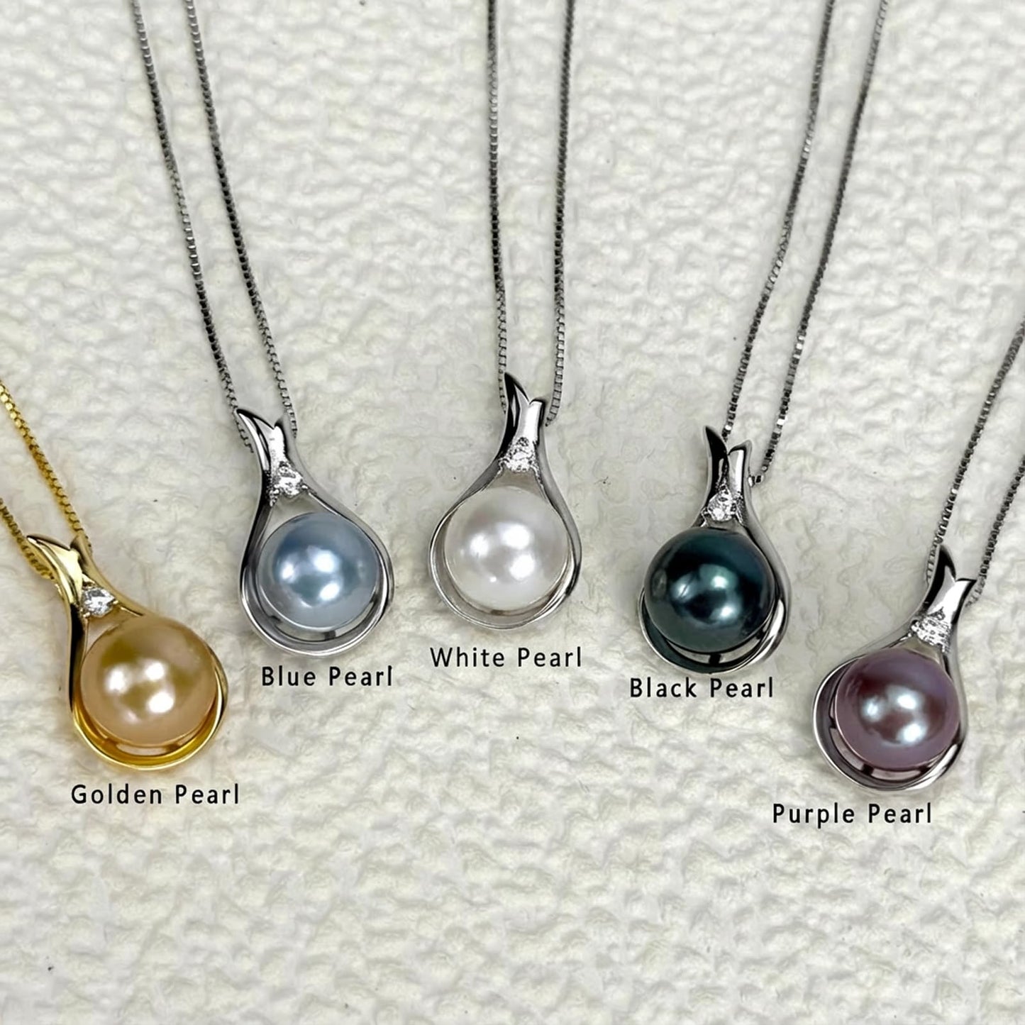 YAMI Tahitian Black Pearl Necklace 10-11mm Saltwater Cultured Pearl Jewelry with 925 Sterling Silver Adjustable Chain for Women, Mom, Wife, Luxury Gift for Birthday, Mother's Day, Anniversary