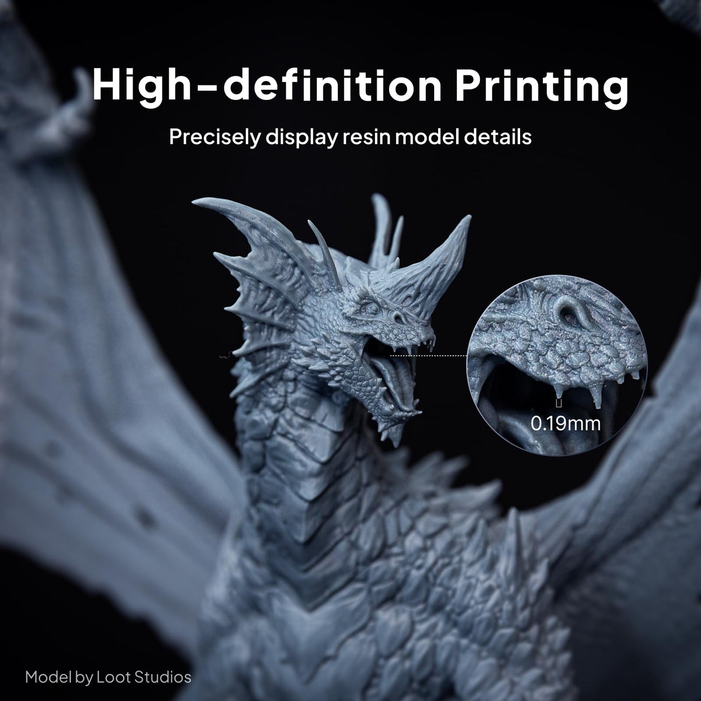 ELEGOO Saturn 4 Ultra 16K Resin 3D Printer with Flip-up Lid, Smart Tank Heating at 30 °C, 150mm/h High Speed Printing, Large Printing Size of 211.68 × 118.37× 220 mm³