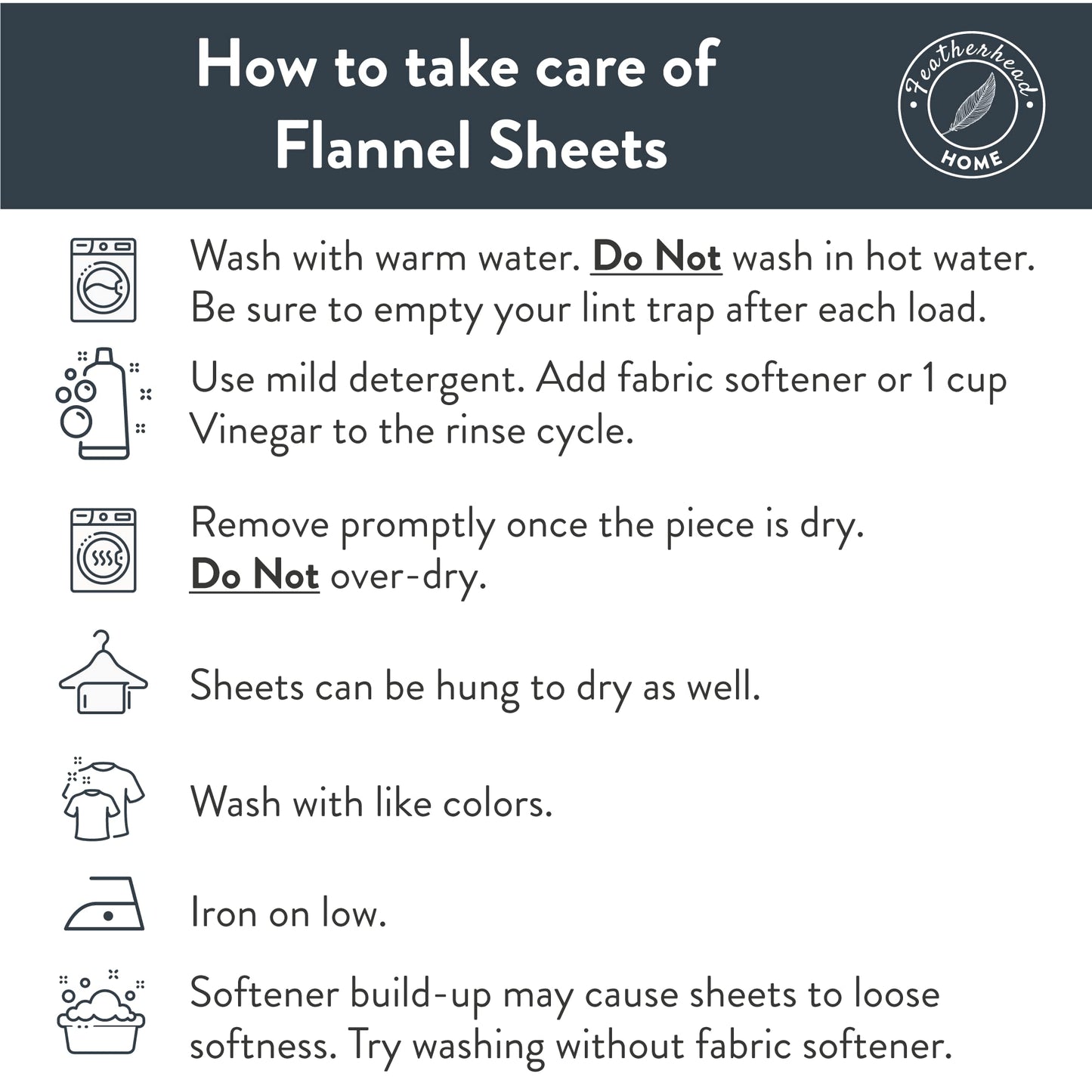 Featherhead™ 100% Cotton 4PCs Flannel Sheet Set, Full Size, Tartan Plaid | Double-Brushed for Extra Softness, Warm & Breathable, Extra Deep Pockets fits Up to 17” – 1 Flat, 1 Fitted, 2 Pillowcase