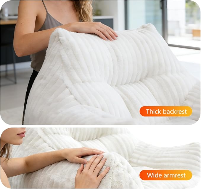 Giant Bean Bag Chair for Adults, Comfy Chair for Bedroom, Floor Chairs for