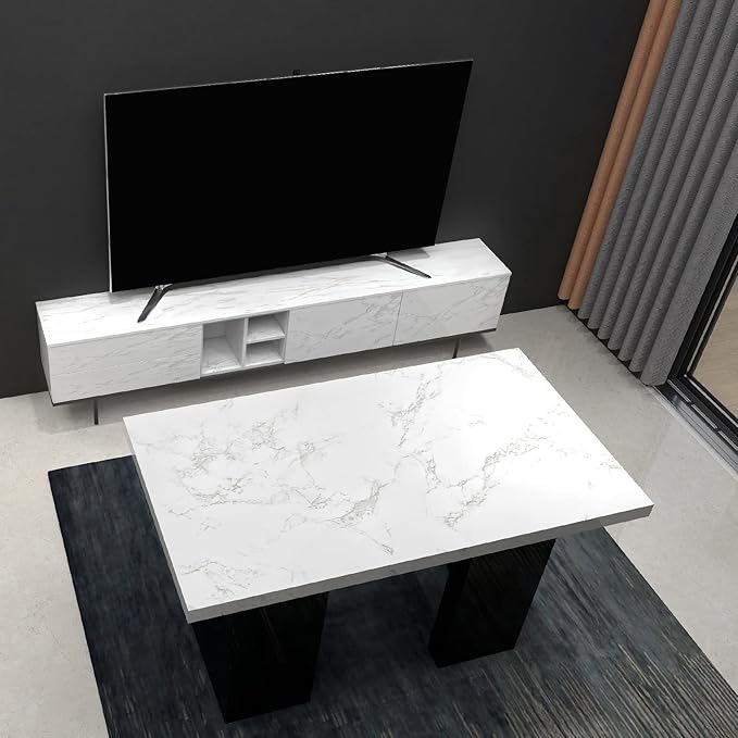 practicalWs Peel and Stick Marble Wallpaper 15.7'' x 236.2'' Marble Contact