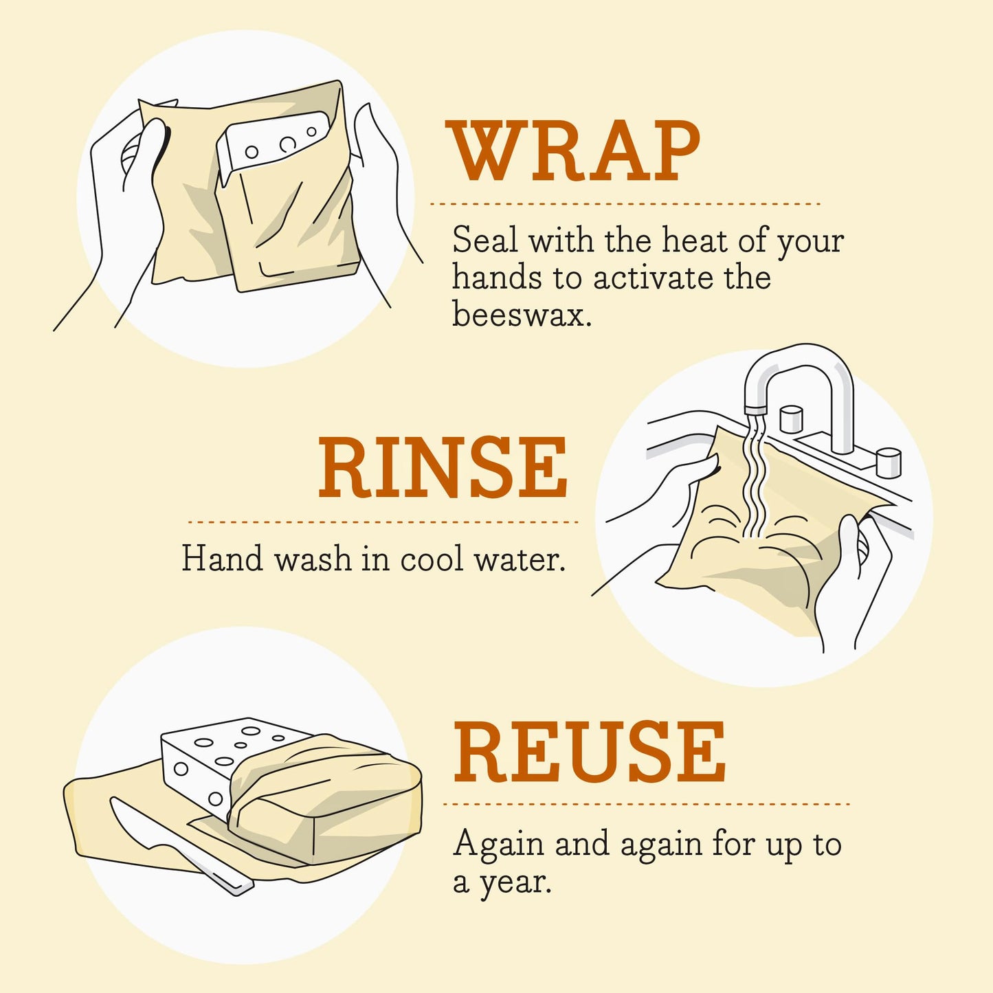 Bee's Wrap Beeswax Wraps for Food - Honeycomb Bread Wrap - Made in USA Reusable Bread Storage Bags - Organic & Eco-Friendly Alternative to Aluminum Foil, Sourdough Bags & Plastic Wrap