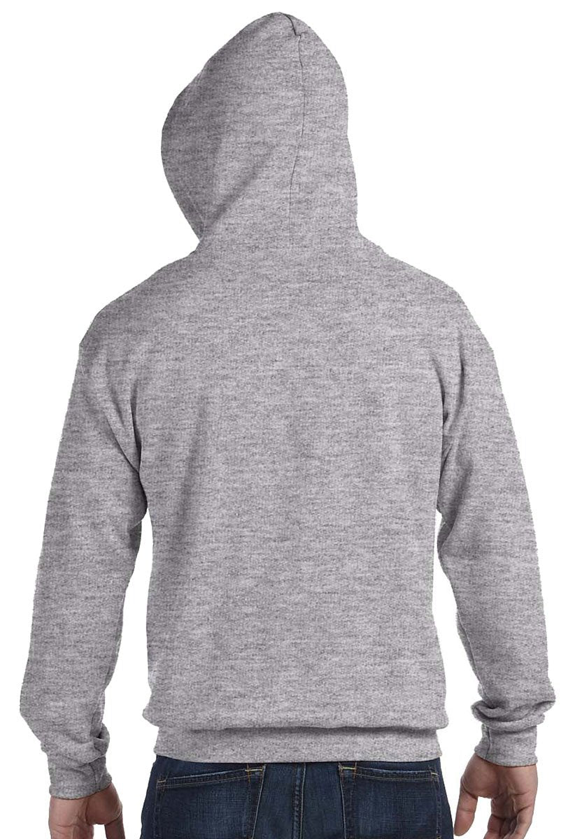 Gildan mens Heavy Blend 8 oz. 50/50 Full-Zip Hood(G186)-PURPLE-2XL