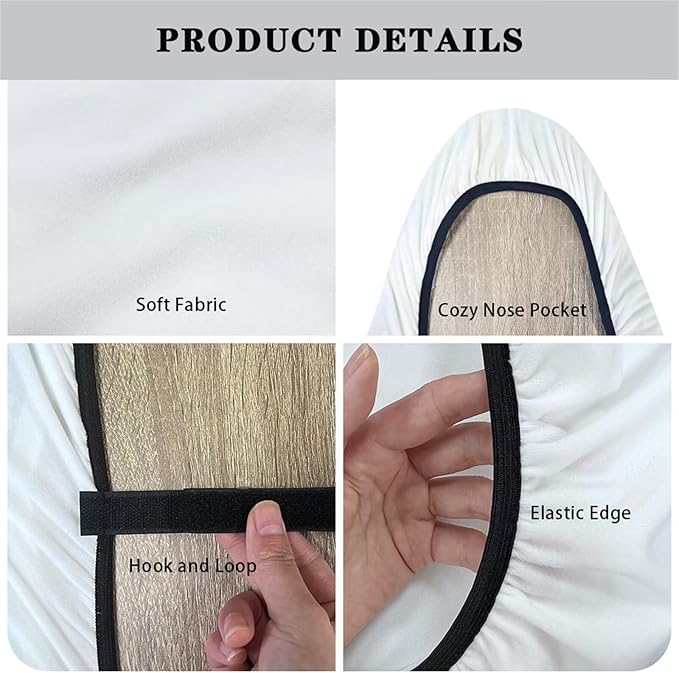 Snowman 15x54 Ironing Board Cover and Pad Elastic Edge Applicable Standard Size