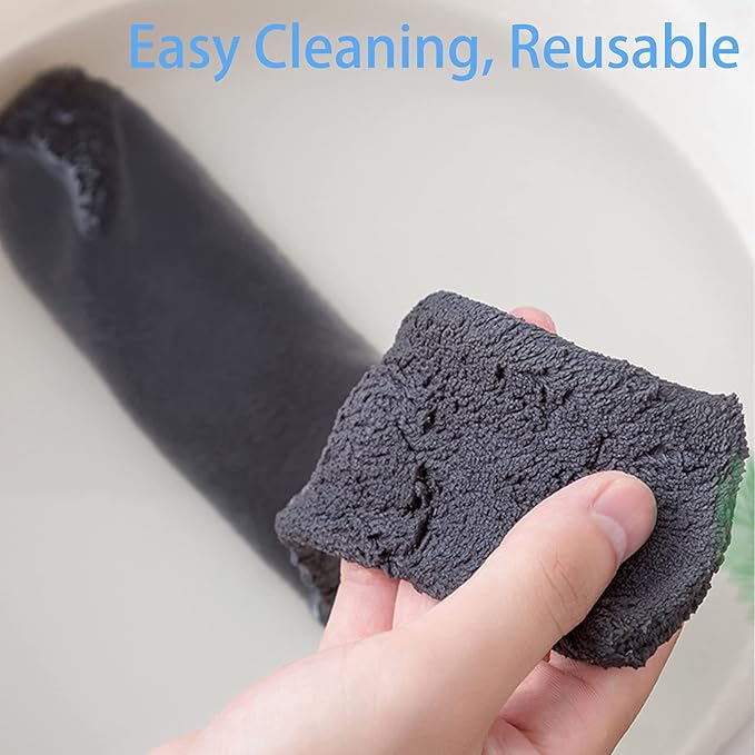 Upgraded Under Appliance Cleaning Gadgets, Microfiber Gap Duster, Skinny Flat