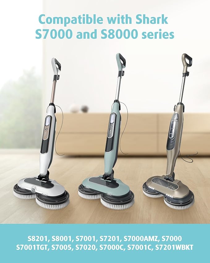 AIR U+ Newly Upgraded Steam Mop Replacement Brush Pads