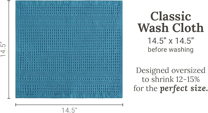 GILDEN TREE Waffle Towels Wash Cloths