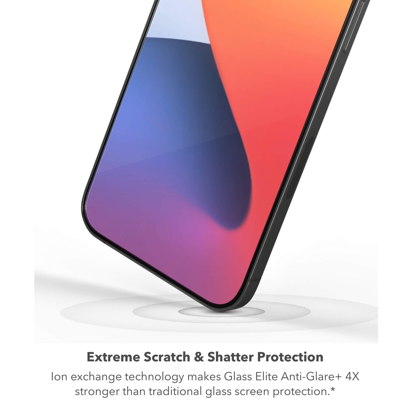 ZAGG Glass Elite Screen Protector for iPhone 16 Pro - 5X Stronger, Reinforced Edges, Ultra-Strong Tempered Glass, Scratch Resistant, Anti-Smudge, Easy Installation, InvisibleShield, Eco-Friendly