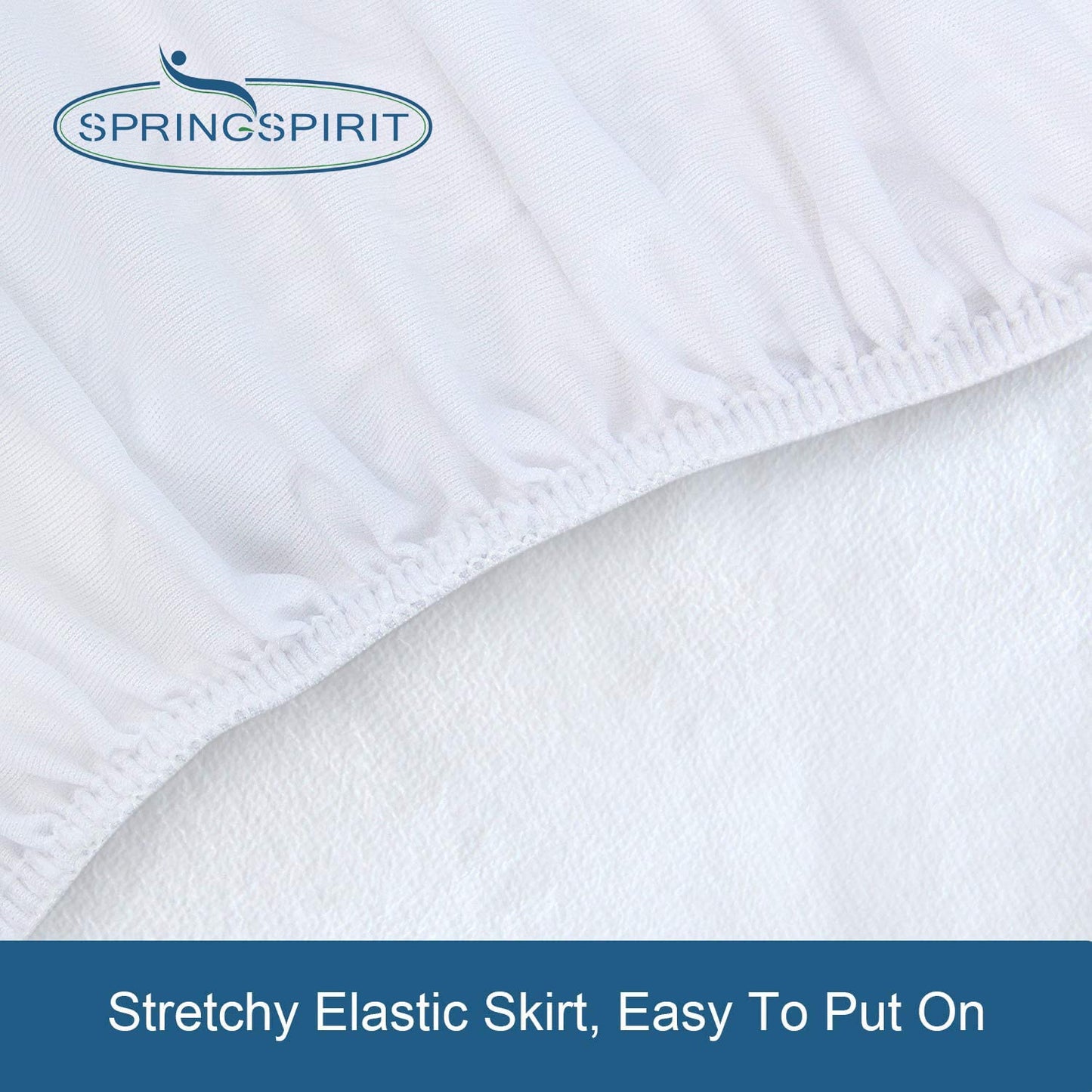 2 Pack Full Size Mattress Protector Waterproof Mattress Topper Cover Full Fitted Sheets up -14'' Breathable & Noiseless Mattress Protector Machine Washable