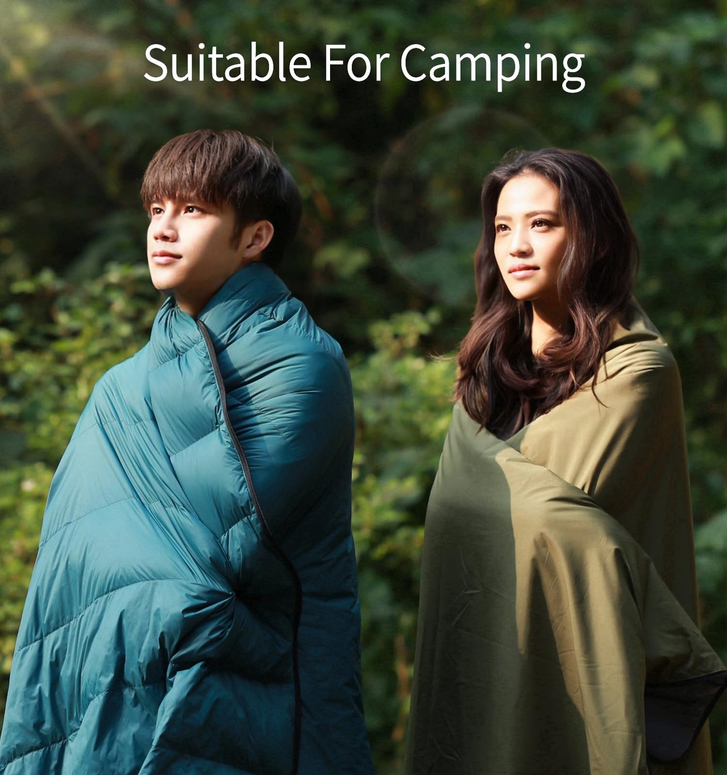Litume Ultra Compact Down Sleeping Bag, 3 Season, Lightweight, 700 Fill Power, Packable Adults, Double for Backpacking, Camping, Hiking, with Stuff Sack Sleep Sacks (C2202)