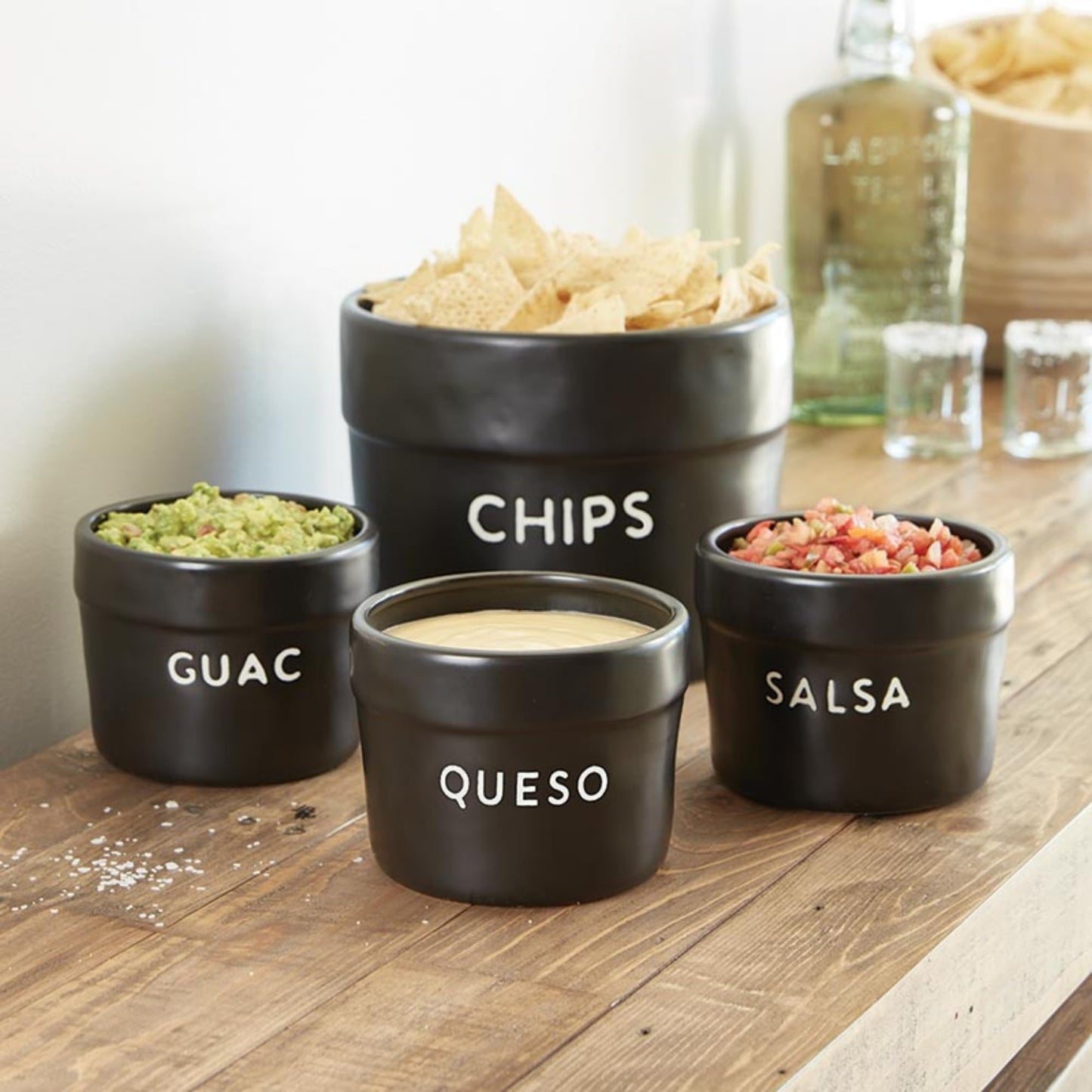 Santa Barbara Design Studio Serving Bowls Taco Night Ceramic Bowl, Small, Salsa