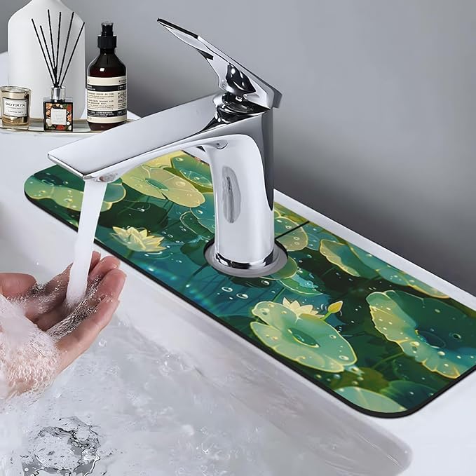 Faucet Draining Mat For Kitchen Sink