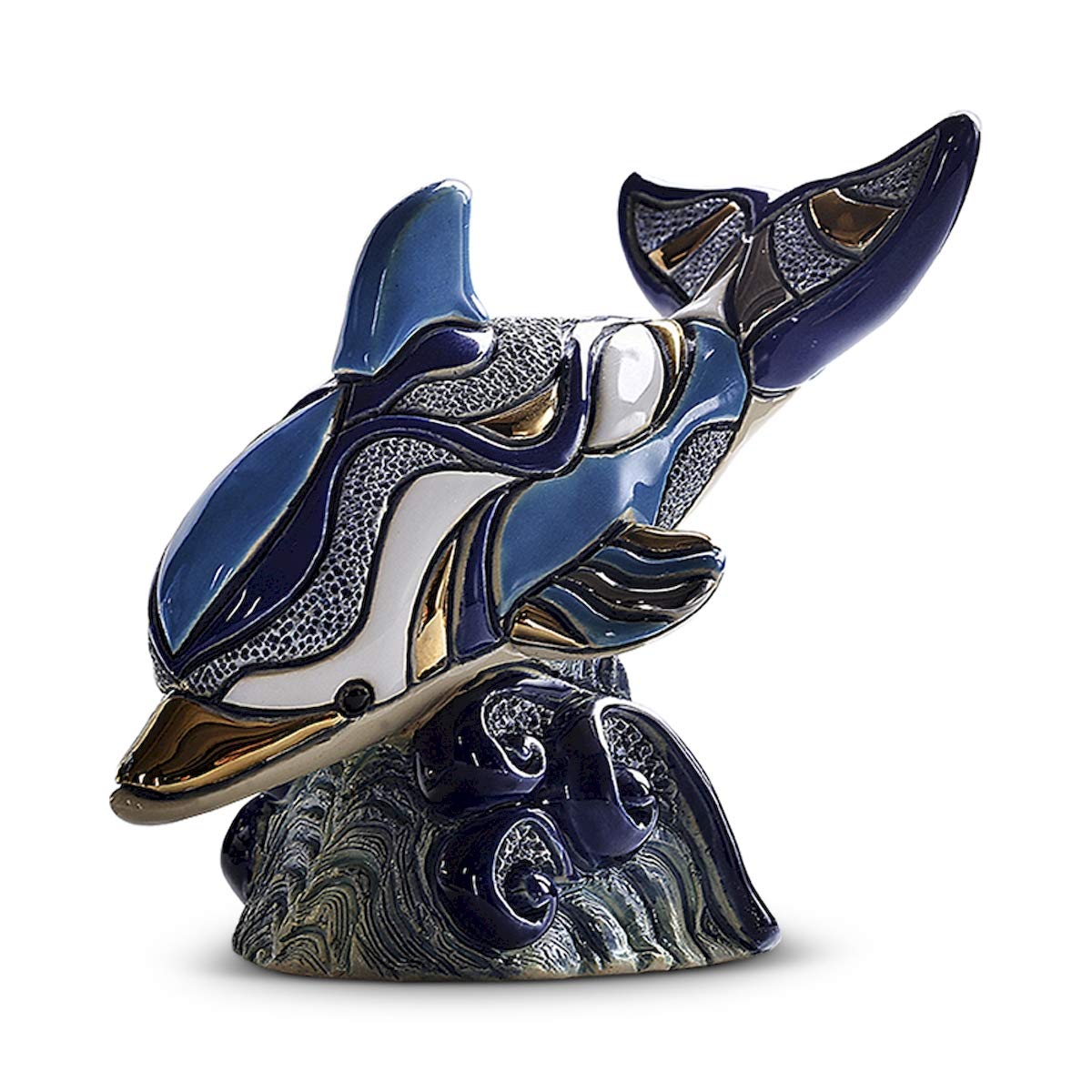 De Rosa F181 Diving Dolphin Figurine i 5.1 Inches X 2.75 Inches X 4.4 Inches
