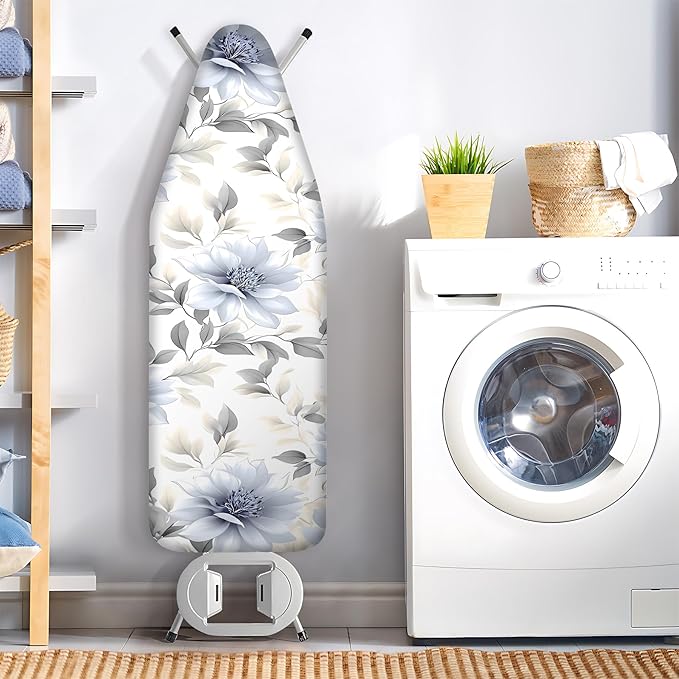 Floral Ironing Board Cover, Standard Size Cotton Iron Board Covers