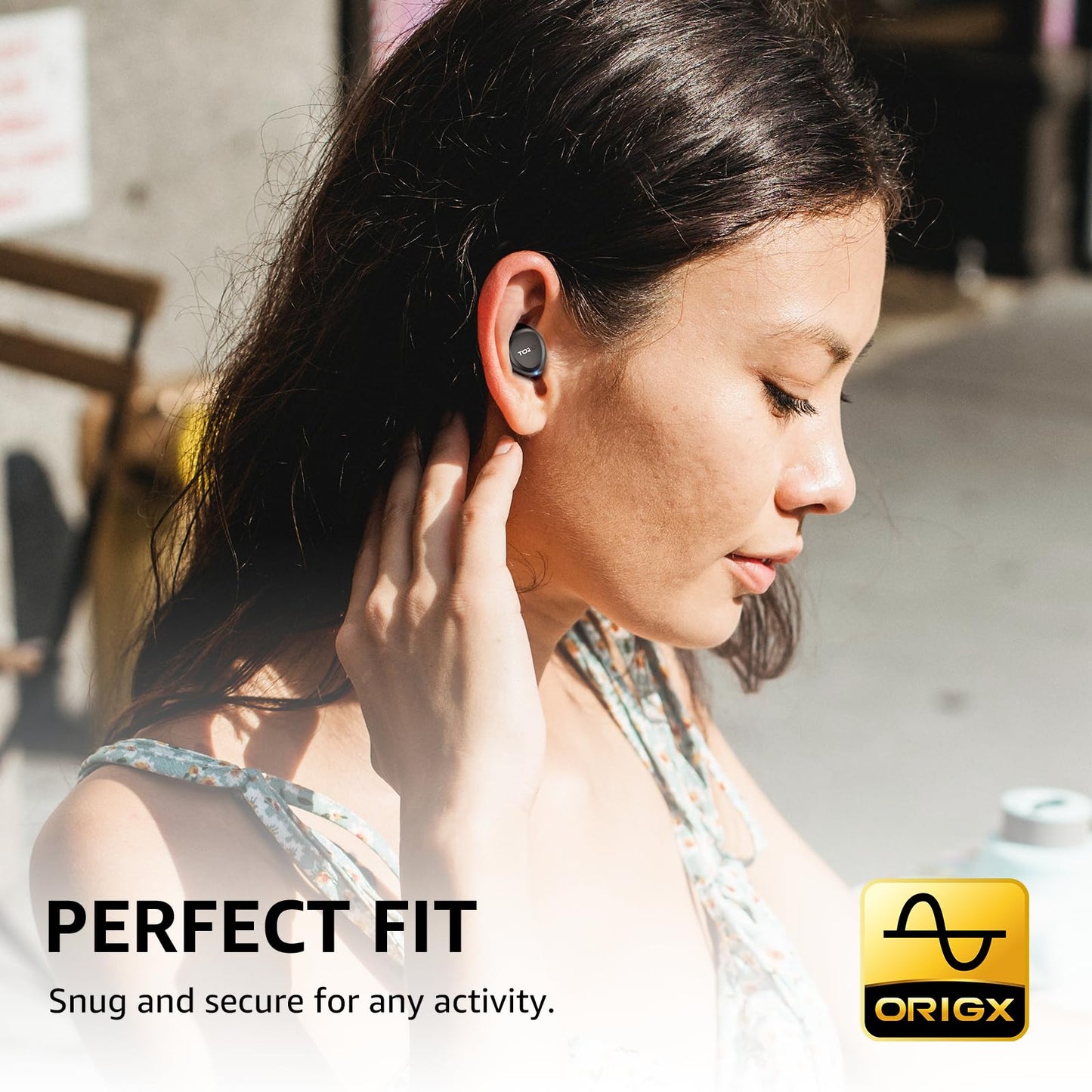 TOZO A1 Wireless Earbuds, Bluetooth 5.3 Earphones, Support APP EQ Setting, 30H Long Playtime, Ear Buds with HiFi Stereo Sound, Light-Weight Wireless Earphones, IPX5 Waterproof