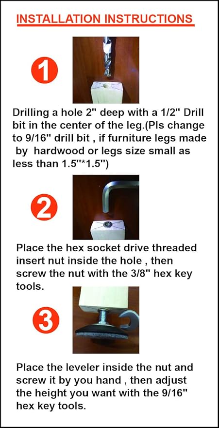 Furniture Levelers