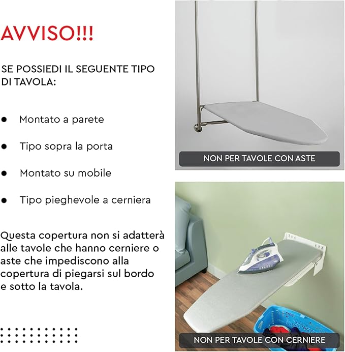 Encasa XO Ironing Board Cover and Pad 28"x12"