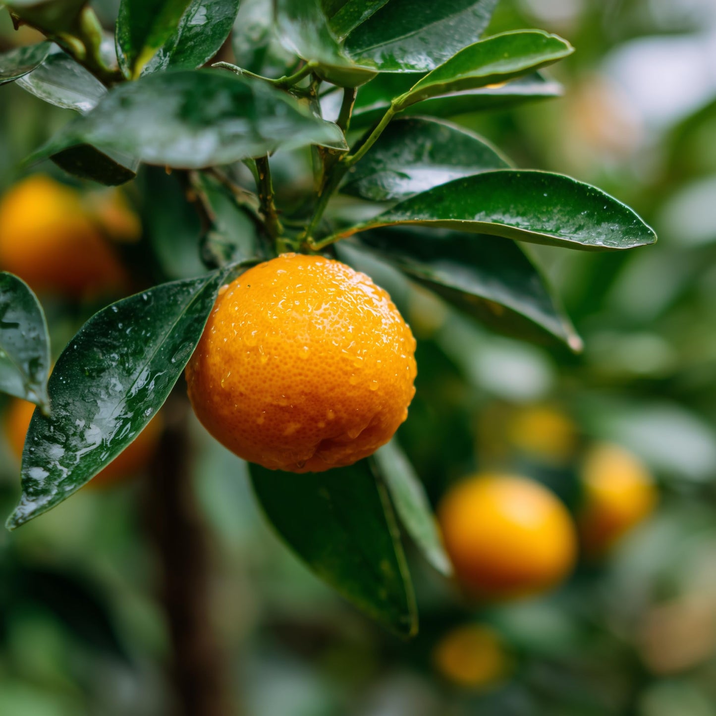 Calamondin (Calamansi) Tree - 2-5 Inch Tall Live Plant - Potted Indoor/Outdoor Orange Fruit Bush Seedling - Citrus x microcarpa