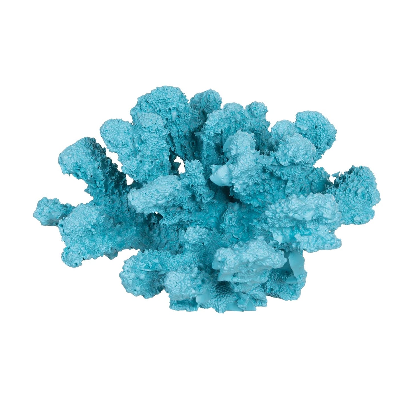 Beachcombers Teal Coral Figurine, 4.72-inch Length