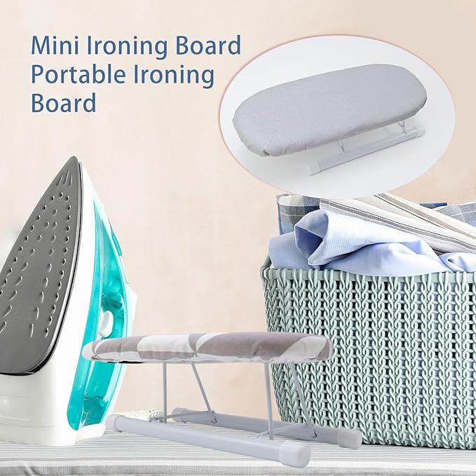 Oedema Portable Mini Ironing Board Foldable Ironing Board