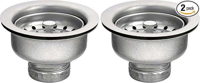 Moen 22037 3-1/2 Inch Drop-in Basket Strainer