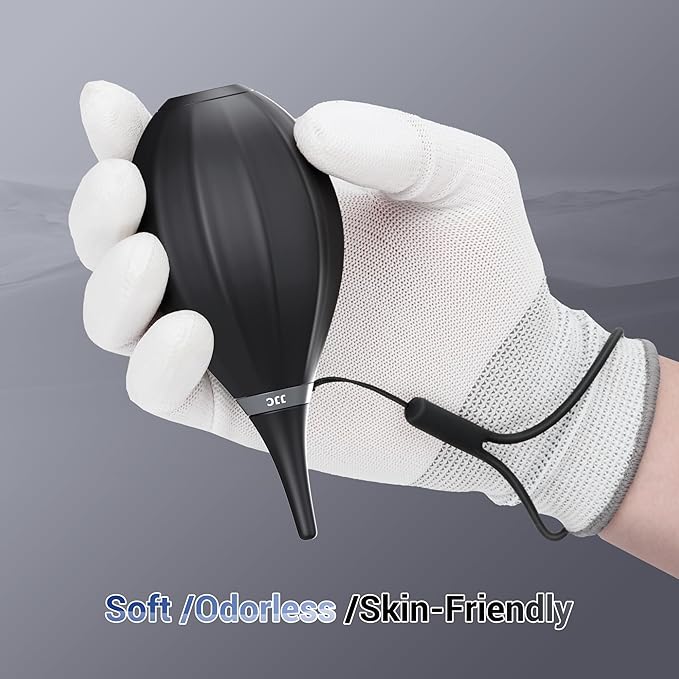 Soft Tip Silicone Camera Dust Blower Lens Air Blower, Camera Lens Cleaner Air