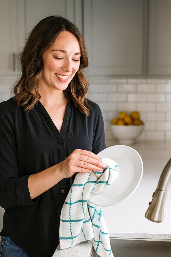 100% Cotton Terry Dish Cloth & Dish Towel