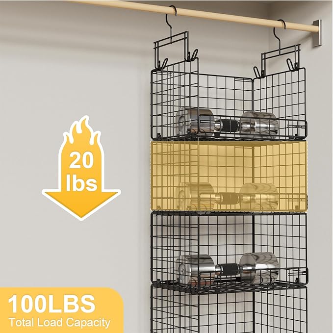 5 Tier Hanging Closet Organizer