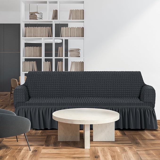 Fanfanwin 3 Pcs Sofa Slipcover Set