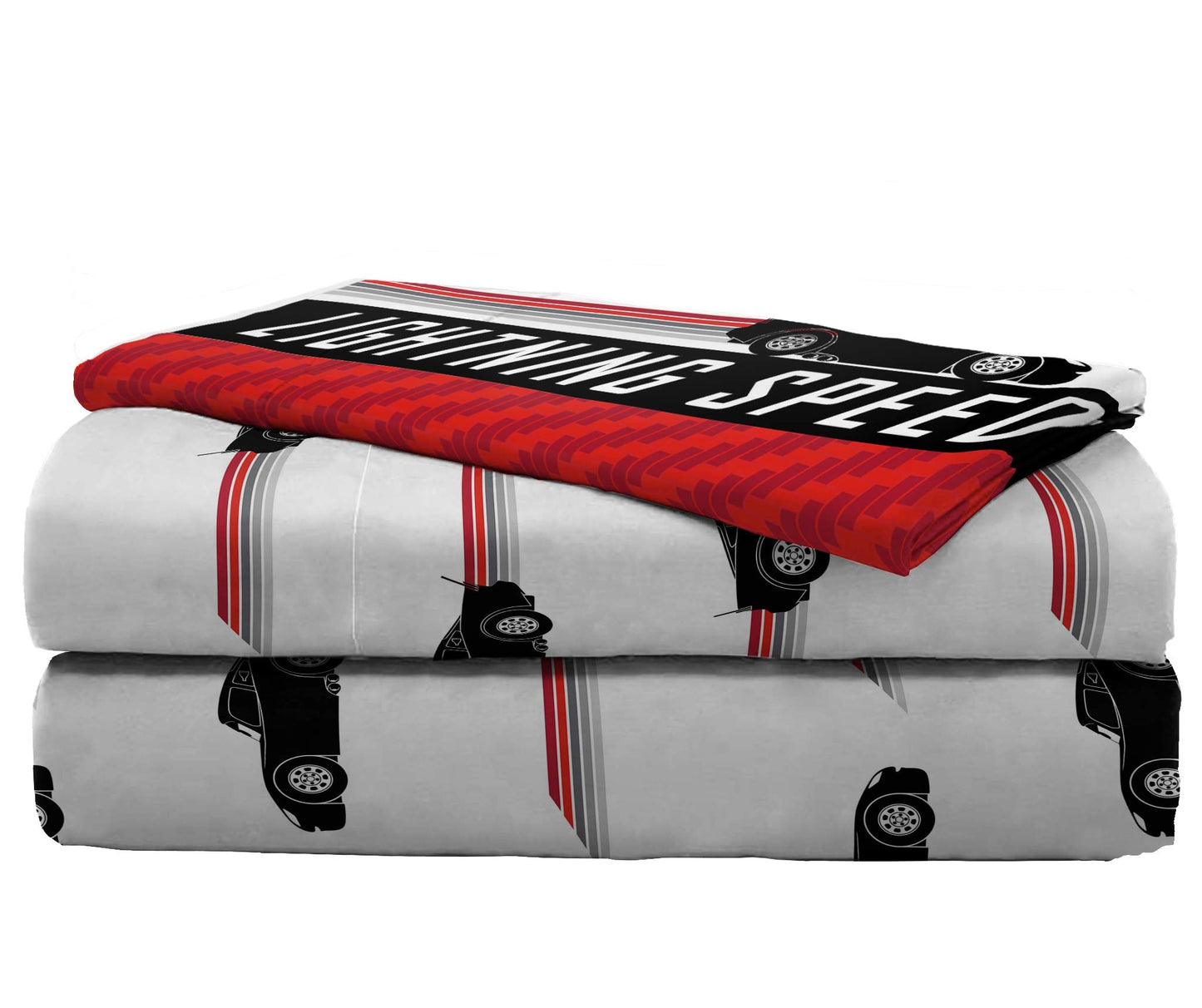 Jay Franco Disney Pixar Cars 5 Piece Twin Comforter Set - Comforter, Sheets & Sham with Lightning McQueen Kids Bedding, Super Soft Fade Resistant Microfiber, Machine Washable, (Official Disney Pixar)