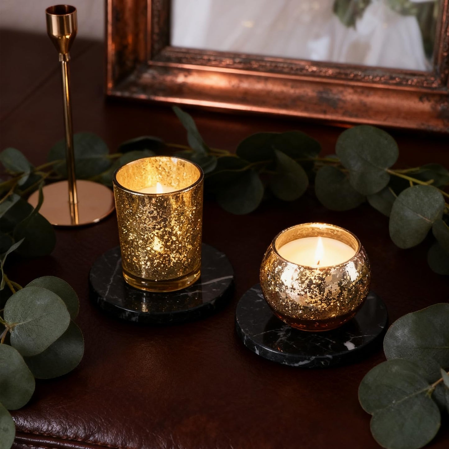 12PCS Assorted Gold Votive Candle Holders,Tealight Candle Holders for Table Centerpieces,Home,Bridal Shower,Birthday,Christmas,Thanksgiving Party Table Decor (12, Gold)