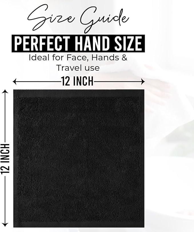 DAN RIVER 24 Pack Wash Cloths for Showering