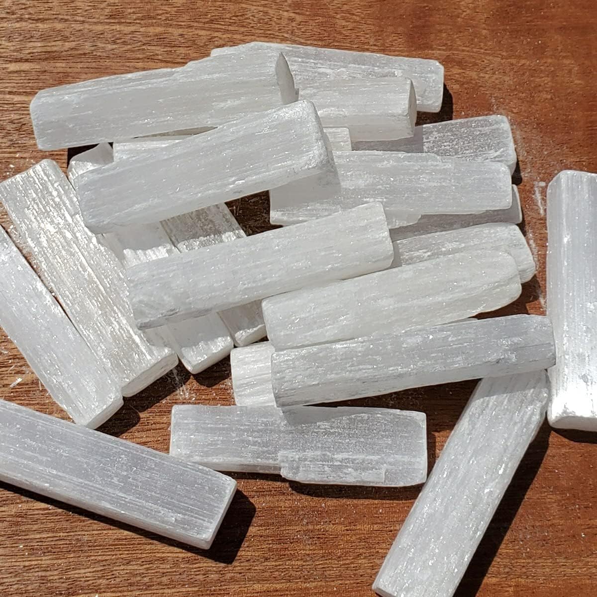 Sawcart Rough Stones Varriation (Selenite, 1 LB)