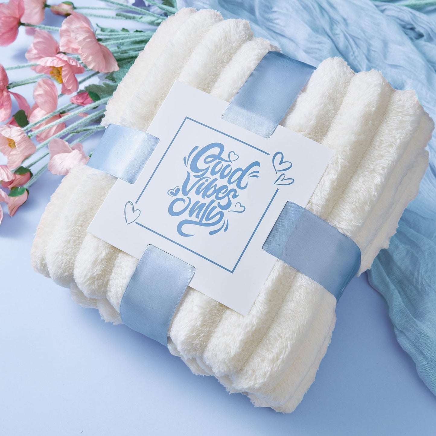 Christmas Gifts for Women Mom Wife Daughter Grandma Best Friend, Self Care Gifts, Get Well Soon Gifts Thinking of You Gift Care Package, Bath Spa Gift Basket, Sympathy Gift After Surgery Blanket