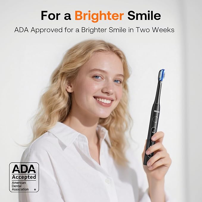 Bitvae ADA Accepted Electric Toothbrush, Travel Toothbrush Rechargeable